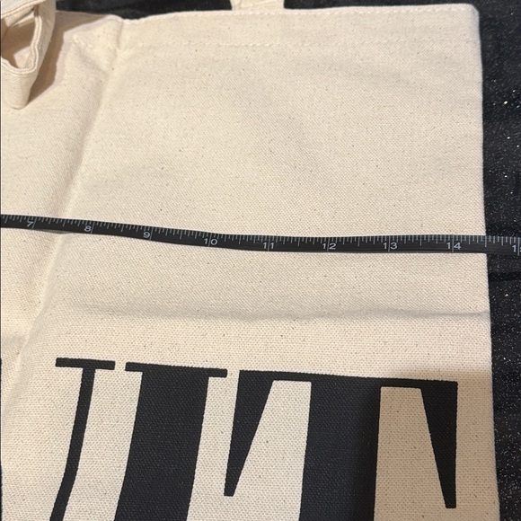 Vanity Fair Tote with Bold Black Lettering - Picture 4 of 6
